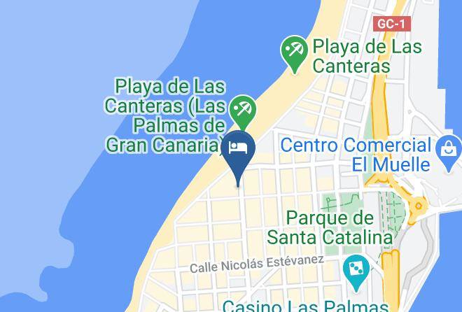 Las Palmas - Hotel Concorde Maps