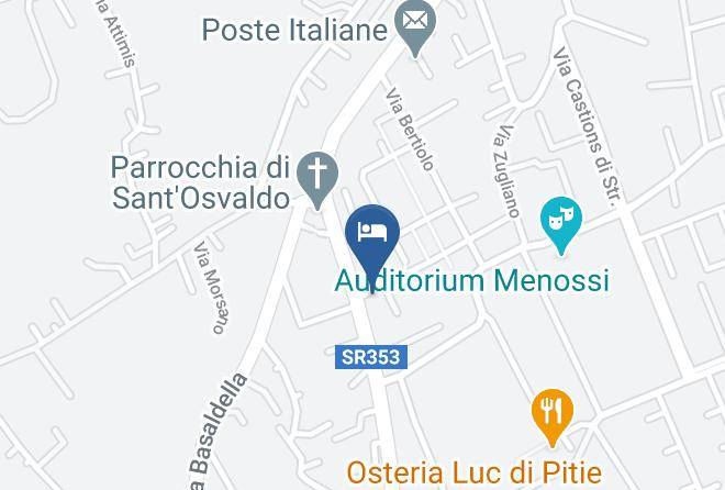 Udine - Hotel Concorde Maps
