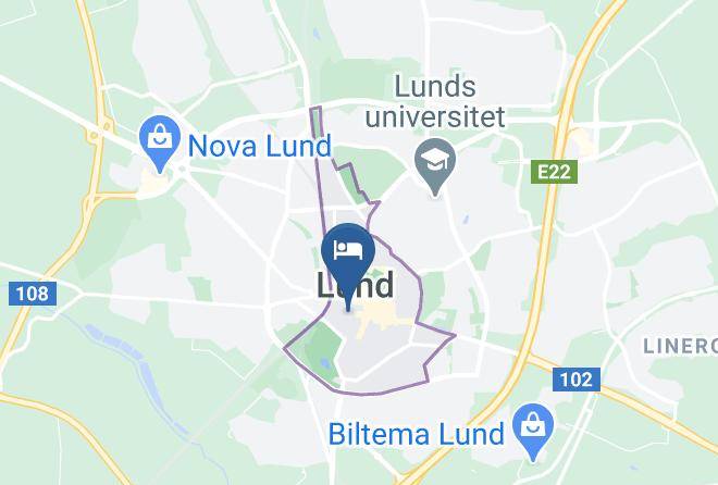 Lund - Hotel Concordia Maps