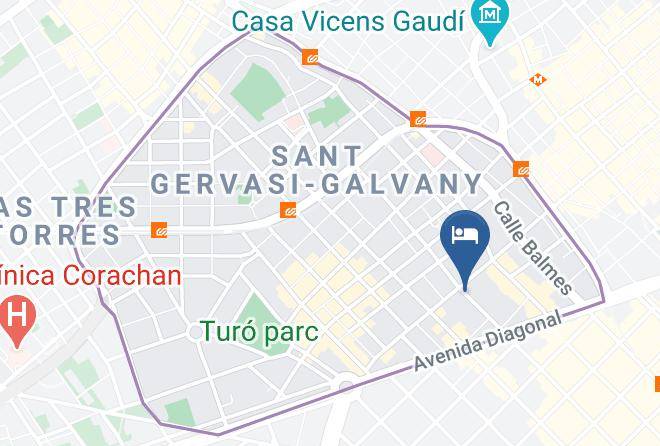 Barcelona - Hotel Condado Maps