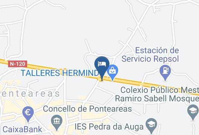 Pontevedra - Hotel Condado Maps