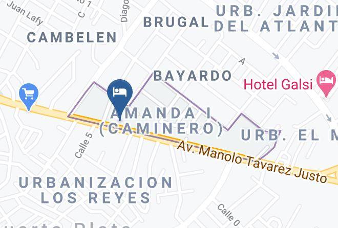 Puerto Plata - Hotel Condado Maps
