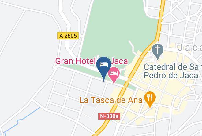 Huesca - Hotel Conde Aznar Maps
