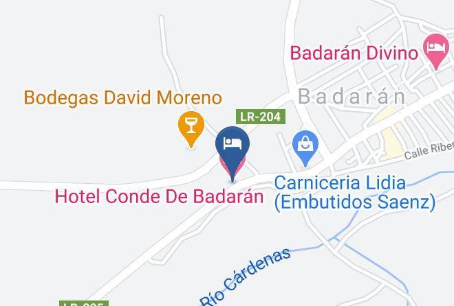 La Rioja - Hotel Conde De Badaran Maps