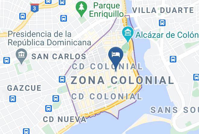 Santo Domingo De Guzman - Hotel Conde De Penalba Maps