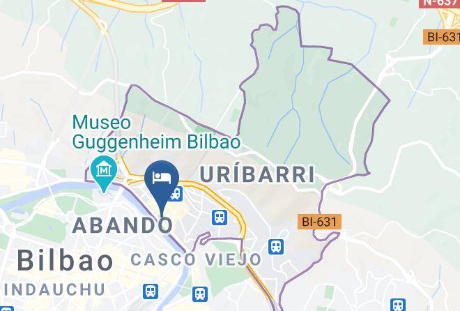 Bizkaia - Hotel Conde Duque Bilbao Maps