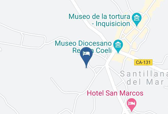 Santillana - Hotel Conde Duque Maps