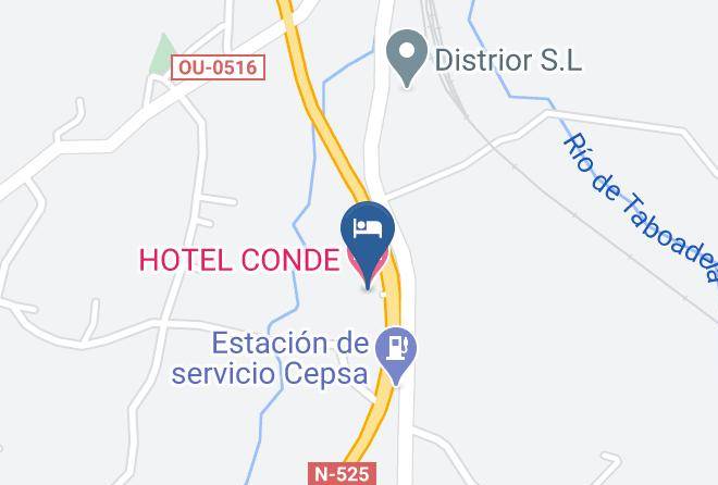Ourense - Hotel Conde Maps