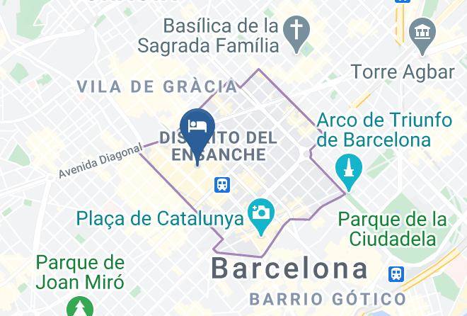 Barcelona - Hotel Condes De Barcelona Maps