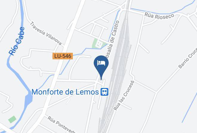Lugo - Hotel Condes De Lemos Maps
