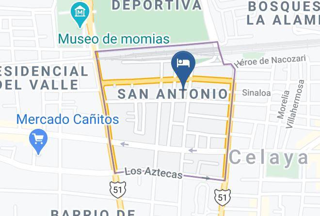 Celaya - Hotel Condesa Maps