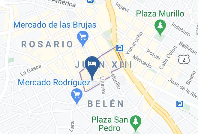Murillo - Hotel Condeza Maps