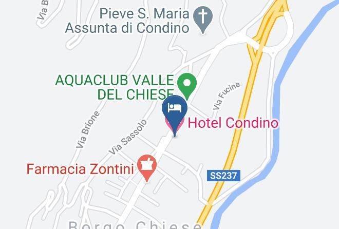 Hotel Condino Map
