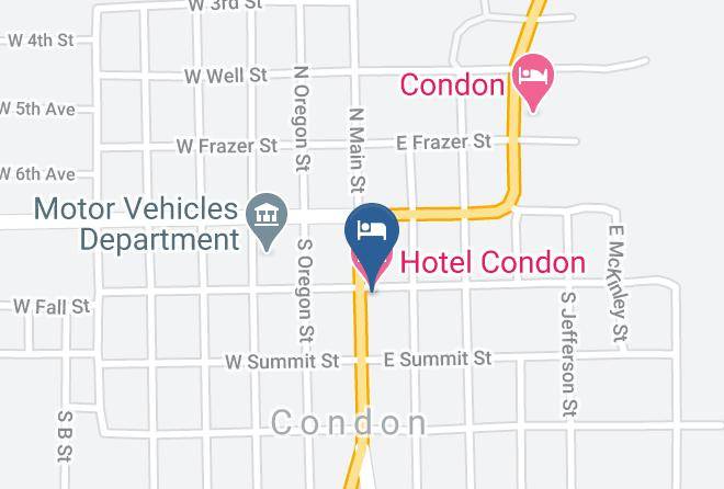 Gilliam - Hotel Condon Maps