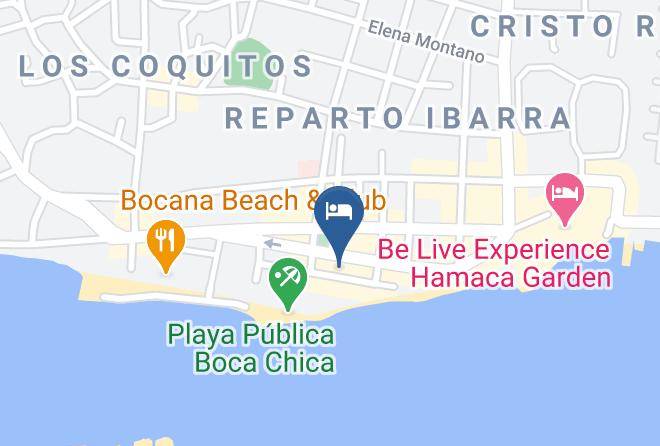 Boca Chica - Hotel Condosindi Maps