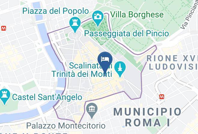 Rome - Hotel Condotti Maps