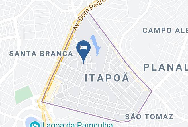Belo Horizonte - Hotel Conexao Pampulha Maps
