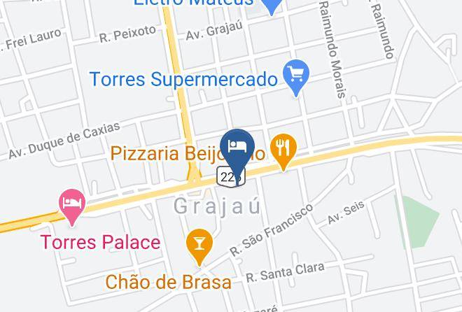 Grajau - Hotel Confianca Maps