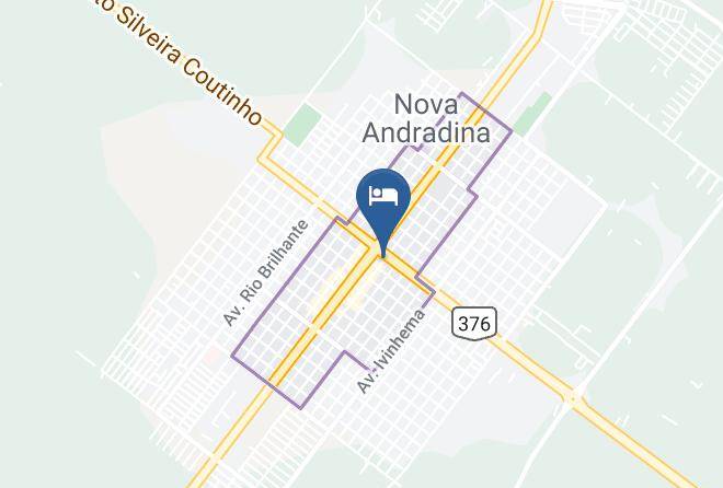 Nova Andradina - Hotel Confianca Maps