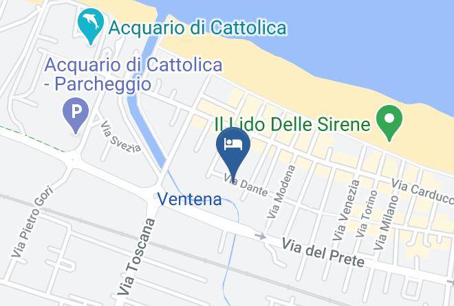 Rimini - Hotel Confort Maps
