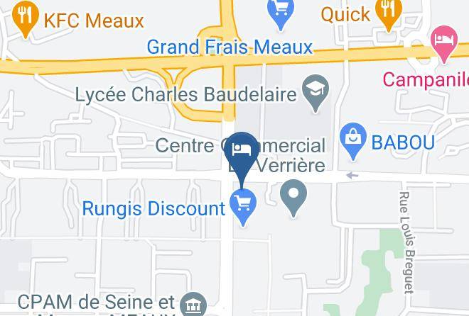 Seine Et Marne - Hotel Confort Maps
