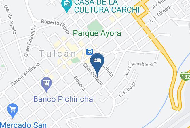 Tulcan - Hotel Confort Maps