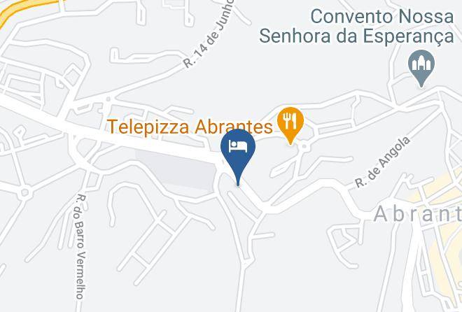 Abrantes - Hotel Conforto Latino Maps