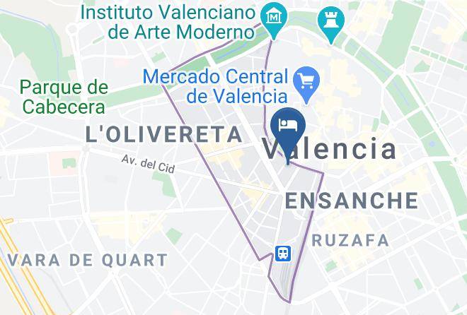 Valencia - Hotel Conqueridor Maps