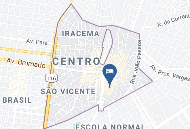 Vitoria Daquista - Hotel Conquista Maps