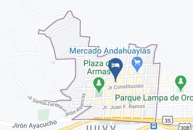 Andahuaylas - Hotel Conquistador Maps