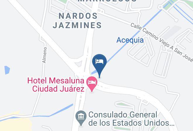 Juarez - Conquistador Inn Maps