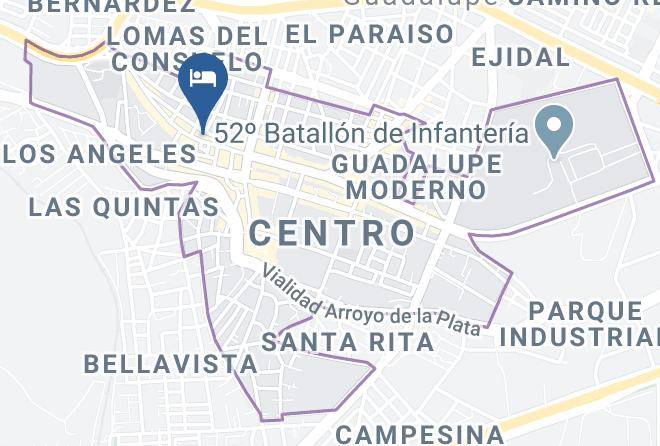 Guadalupe Municipality - Hotel Conquistadores Maps