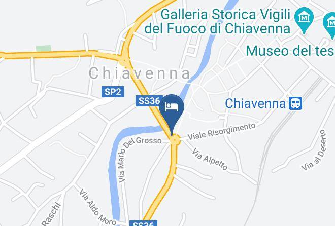 Sondrio - Albergo Conradi Maps