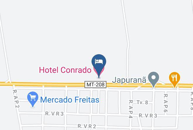 Hotel Conrado Map