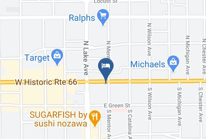 Los Angeles - Hotel Constance Pasadena Maps