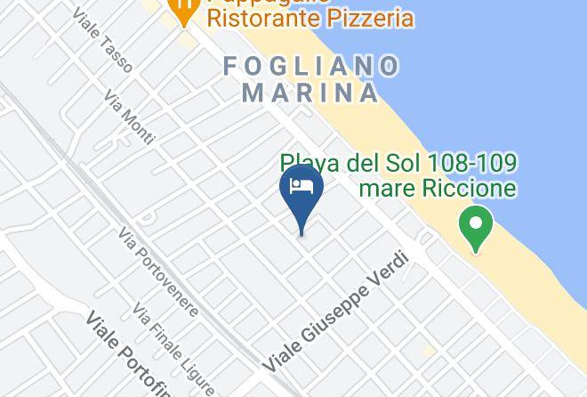 Rimini - Hotel Consuelo Maps