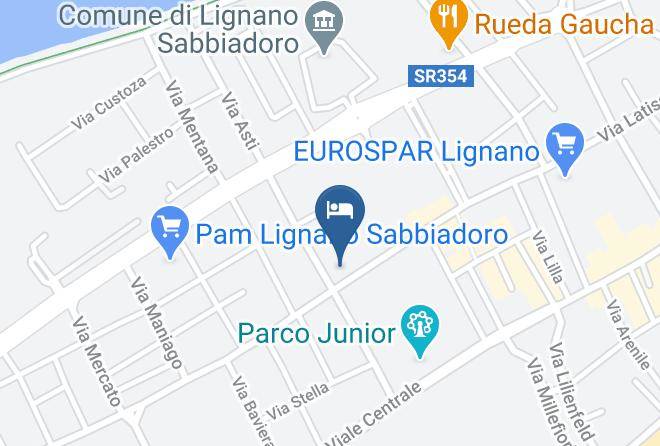 Udine - Hotel Consuelo Maps