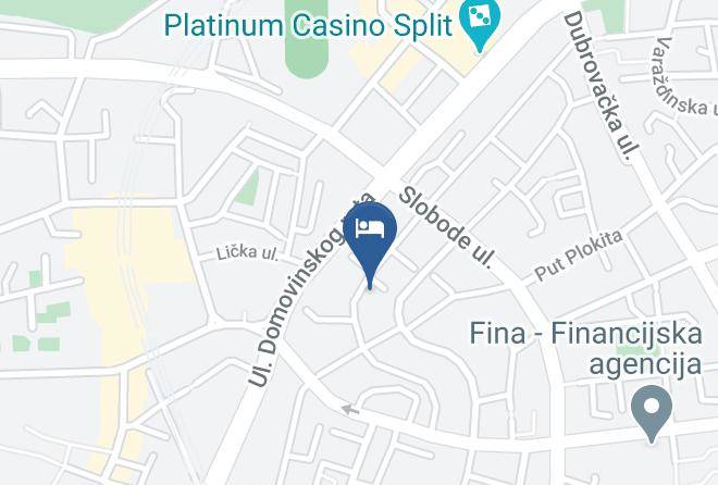 Split - Hotel Consul Maps