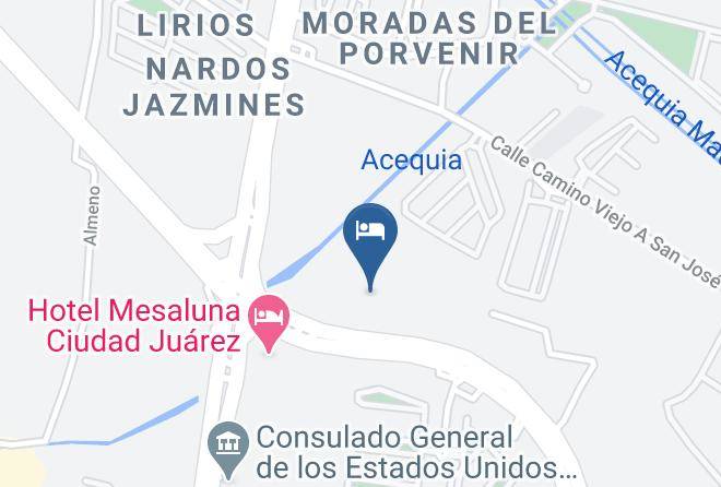 Juarez - Hotel Consulado Inn Maps