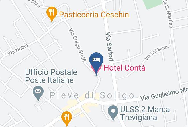 Treviso - Hotel Conta Maps