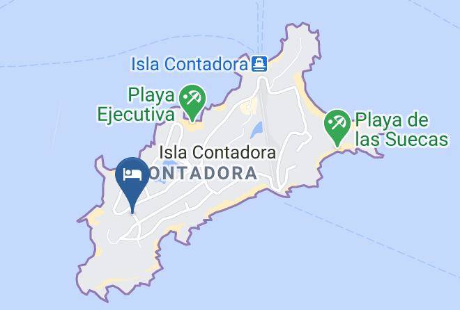 Balboa - Hotel Contadora Island Inn Maps