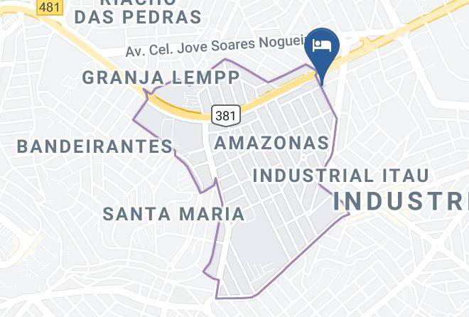 Contagem - Hotel Contagem Maps