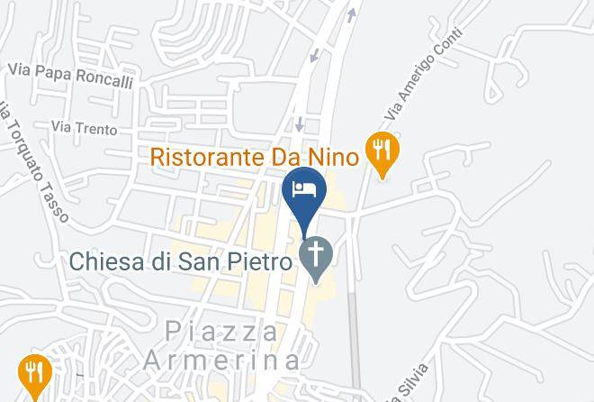 Enna - Hotel Conte Ruggero Maps