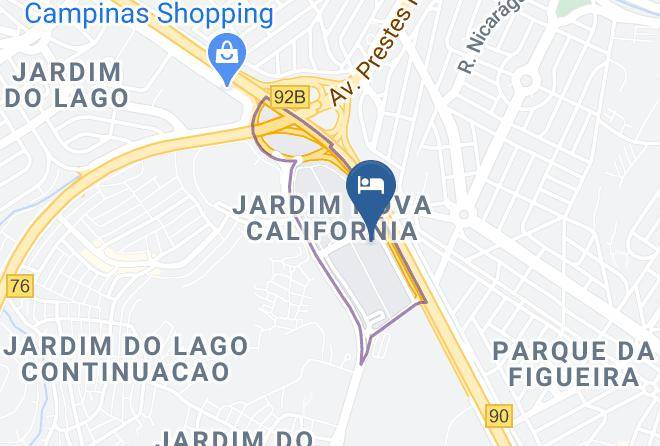 Campinas - Hotel Contemporaneo Maps