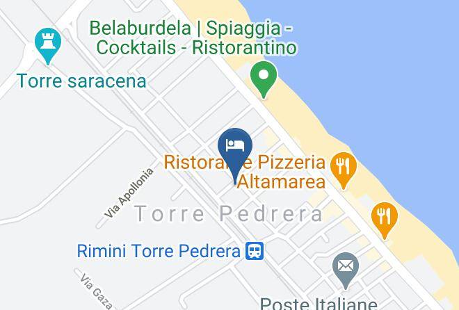 Rimini - Hotel Conti Maps