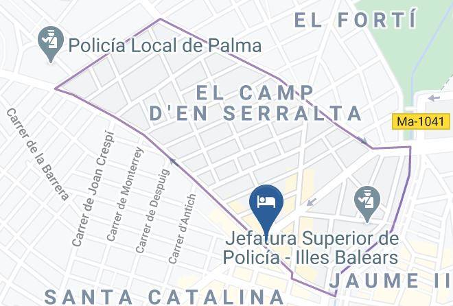 Baleares - Hotel Bordoy Continental Palma Maps