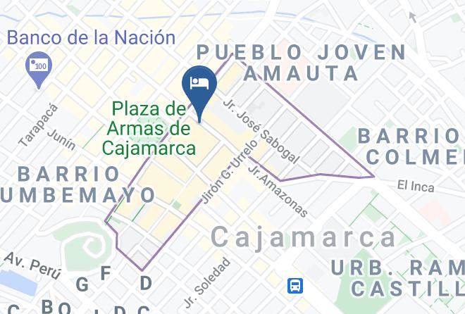 Cajamarca - Hotel Continental Cajamarca Maps