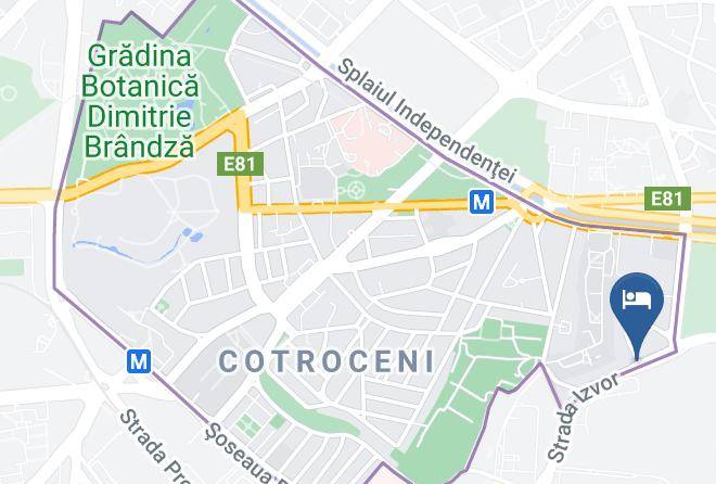 Bucharest - Hotel Continental Forum Bucuresti Maps