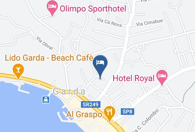 Verona - Hotel Continental Maps
