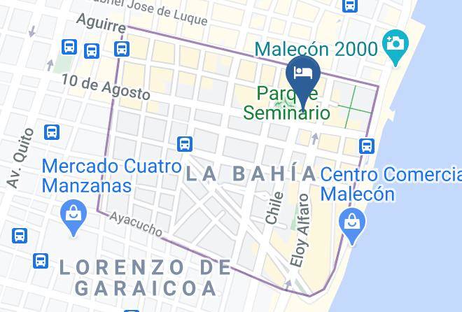 Hotel Continental Mapa
 - Guayas - Guayaquil